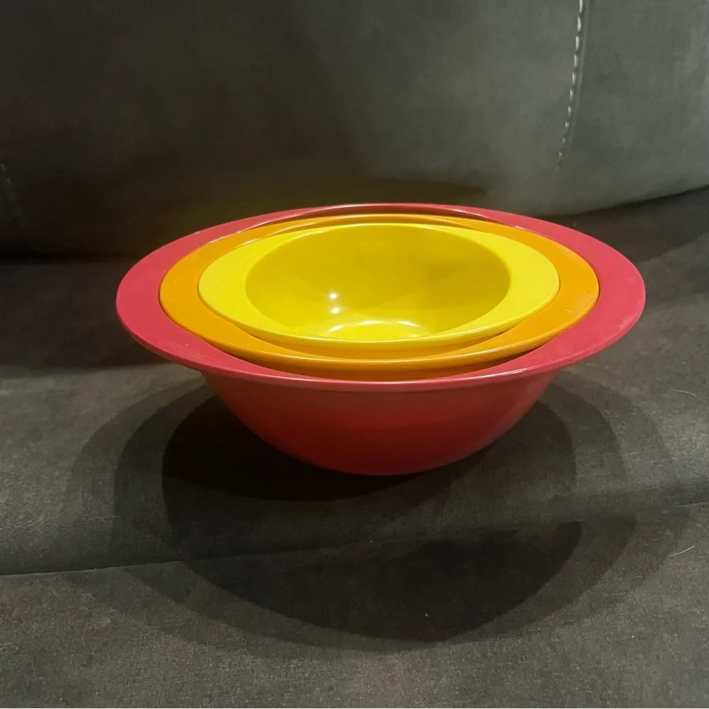 GHP Melamine Colorful Nesting Bowls‎